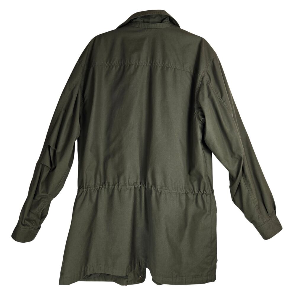 Eddie Bauer VTG Jacket Khaki Green Wool lined  Hunting Men's Large - Picture 2 of 11